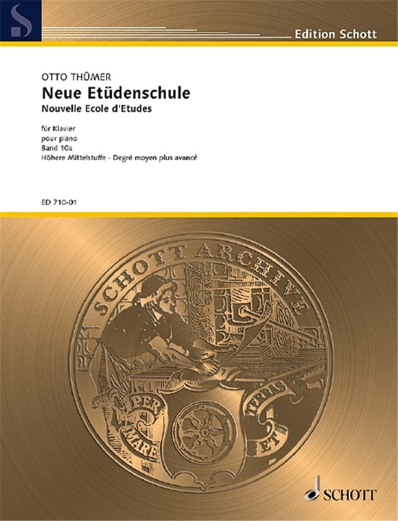 Neue Etüdenschule Band 10A